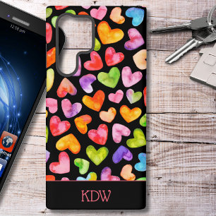 Colorful Hearts  Samsung Galaxy Case