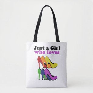 Colorful High Heels   Tote Bag