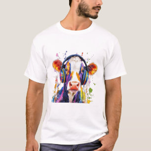 Colorful Highland Cow T-Shirt