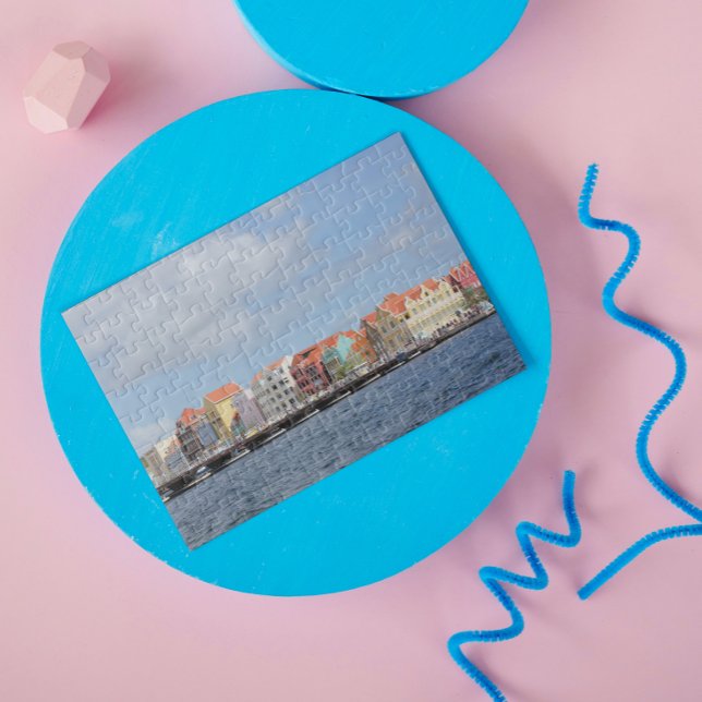 Colorful Houses of Willemstad, Curacao Jigsaw Puzzle (Creator Uploaded)