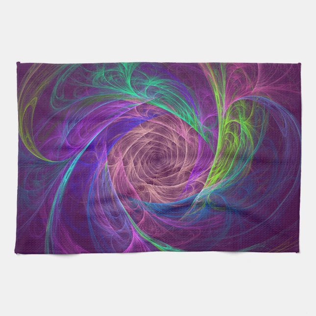 Colorful Infinity Tea Towel (Horizontal)