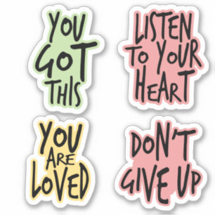 COLORFUL INSPIRATIONAL QUOTE  