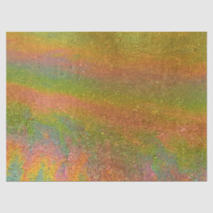 Colorful Iridescent Rainbow Oil Slick Tissue Paper
