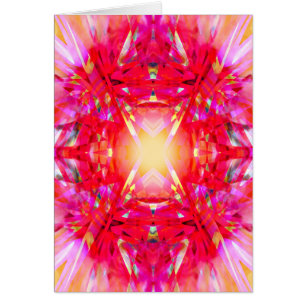 Colorful kaleidoscope pattern