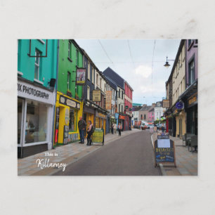 Colorful Killarney- Ireland Postcard