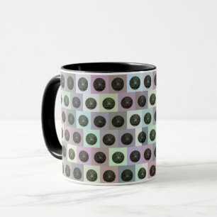 Colorful Lawn Bowls Pattern, Mug