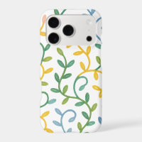 colorful leaves pattern
