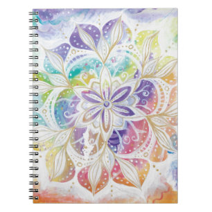 colorful Mandala design Notebook