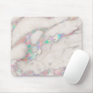 colorful marble mouse pad