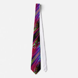 COLORFUL MARBLED DESIGN TIE