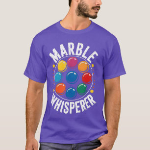 Colorful Marbles Design for Collectors Vintage Gam T-Shirt