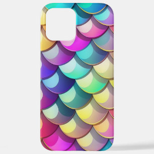 Colorful Mermaid Scales iPhone 12 Pro Max Case