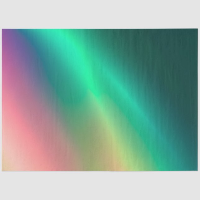 Colorful Metallic Foil Art Tissue Paper (Front)
