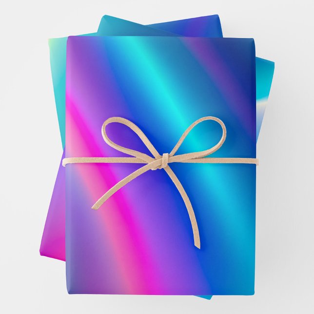 Colorful Metallic Foil Art Wrapping Paper Sheets (Creator Uploaded)