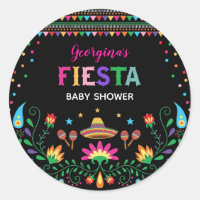Colorful Mexican Fiesta Baby Shower Party Decor