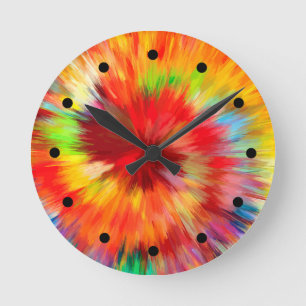 Colorful Modern Abstract Wall Decor Clocks