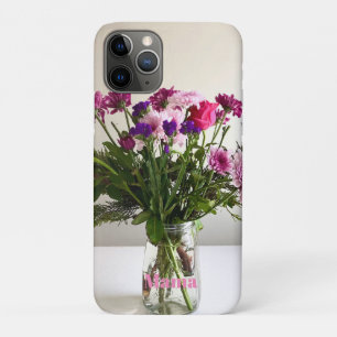Colorful Mother’s Day Mama Bouquet+ Custom Option iPhone 11 Pro Case