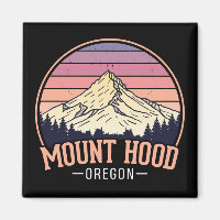 Colorful Mount Hood Oregon – Retro Travel