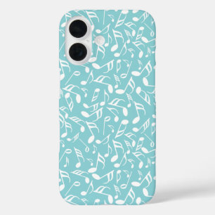Colorful Music Notes iPhone 16 Case