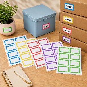 Colorful Name Tag