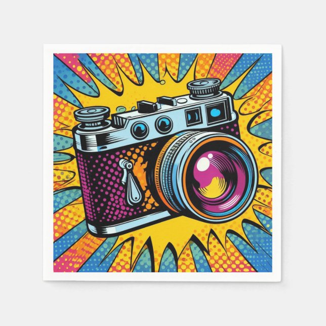 Colorful napkins! napkin (Front)