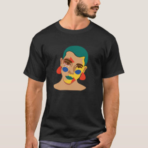Colorful Non Binary Genderqueer LGBTQIA+ Pride T-Shirt