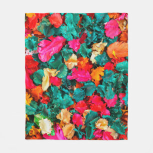 Colorful of Dried flowerspotpourri,aroma,aromather Fleece Blanket
