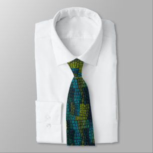 Colorful One Year Anniversary Gifts Animal Print  Tie