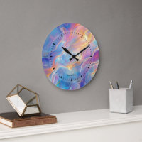 Colorful opal swirly flowing marble texture