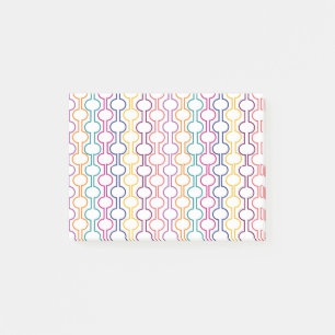 Colorful Open Circles Post-it Notes