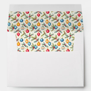 Colorful Ornaments Envelope