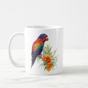 Colorful Parrot Coffee Mug