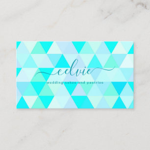 Colorful Pastel Elegant Minimalist Business Card