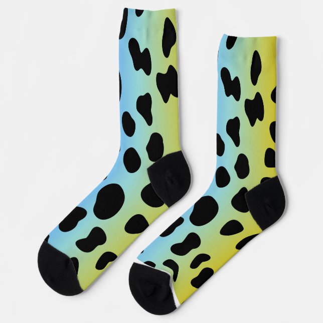 Colorful Pattern Socks–Fun & Stylish Everyday Wear Socks (Left)