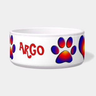 COLORFUL PAWS AND HEARTS