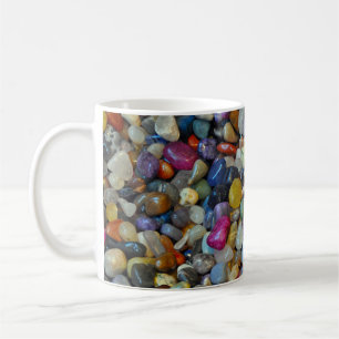 Colorful pebbles pattern coffee mug