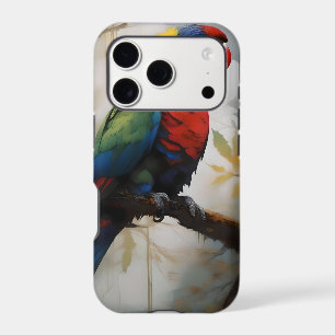 Colorful Perch: A Rainbow Lorikeet in the Tree