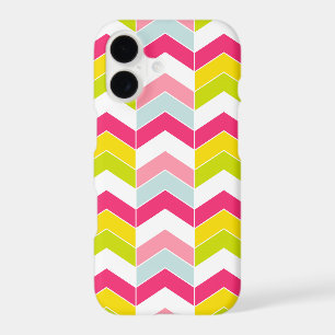 Colorful Pink ZigZag Chevron Pattern