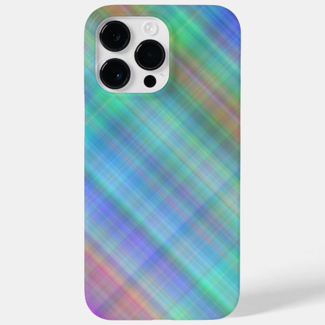 COLORFUL PLAID PATTERNS Case-Mate iPhone CASE (Back)