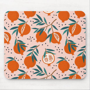 Colorful Pomegranate Pattern Mouse Pad