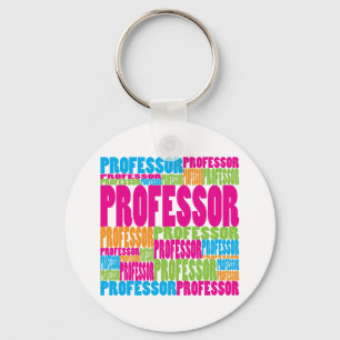 Colorful Professor Key Ring