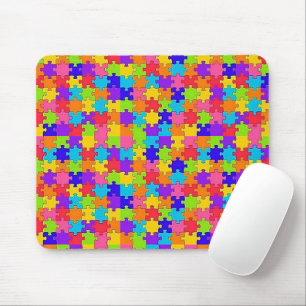 Colorful Puzzle Mouse Pad! Pad