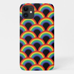 Colorful Rainbow Pattern iPhone 11 Case