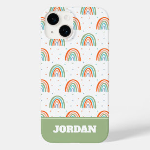 Colorful Rainbow Polka Dot Pattern Case-Mate iPhone 14 Case