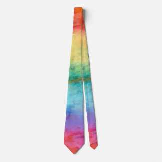 Colorful Rainbow Tie