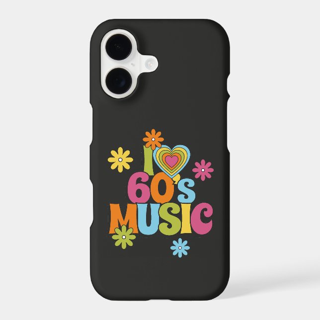 Colorful Retro 60s Music Inspired Design (Back)