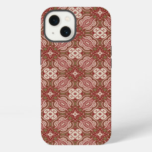 Colorful retro pattern background 4 iPhone 13 case