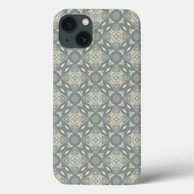 Colorful retro pattern background 5 Case-Mate iPhone case (Back)