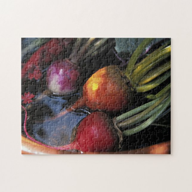 Colorful Root Vegetables Jigsaw Puzzle (Horizontal)