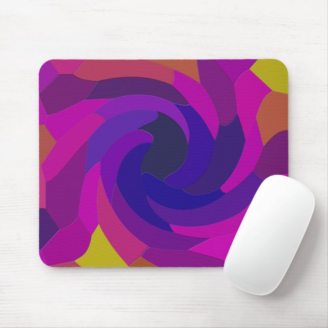 Colorful Rose..... Mouse Pad (With Mouse)